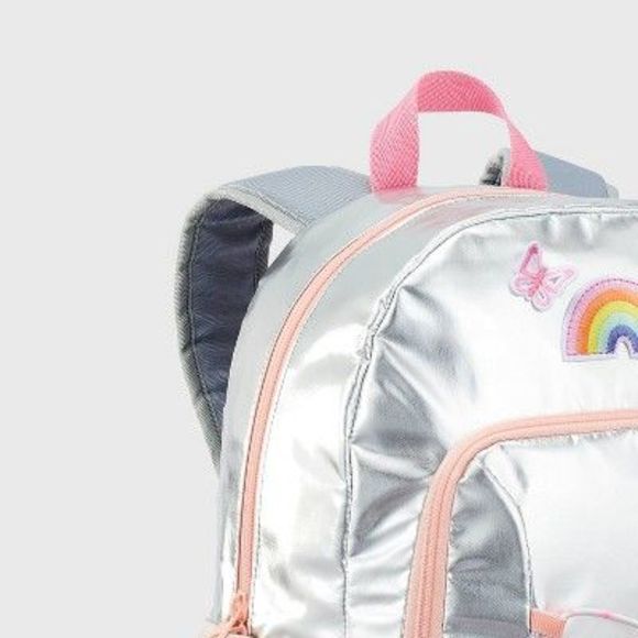 Kids' 16.5" Backpack Metallic Patches - Cat & Jack - Picture 3 of 3